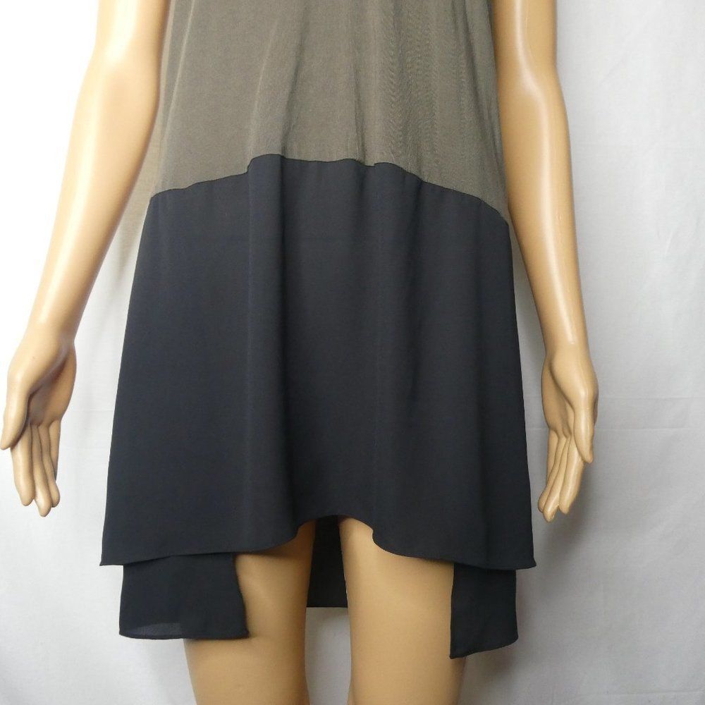 1.State Color Block Sleeveless Tunic Top Layered … - image 5